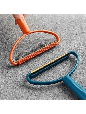 Uslucan Alışveriş Pratik Çift Taraflı Tiftik Tüy Toparlayıcı | Elbise, Koltuk ve Halı | Kolay Kullanım Hızlı Temizleme Kullanışlı Tüy Toplama Aleti