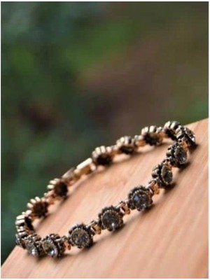Stoneage Black Diamond Ince Bayan Bileklik