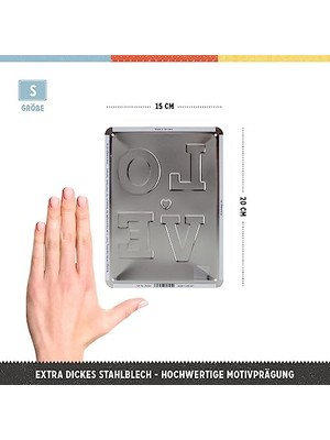 Uslucan Alışveriş Art Metal Pano