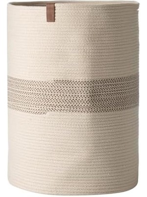 Uslucan Alışveriş Venus Çamaşır Sepeti Bej Ekru 35X35X45