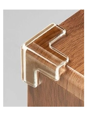 K-Yonlineticaret 8 Li Set Silikon Şeffaf Masa Kenarı Koruma Aparatı