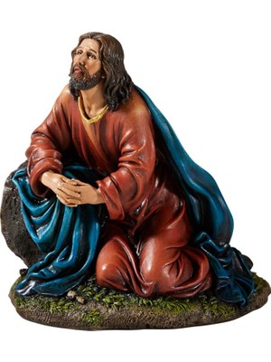 Uslucan Alışveriş Jesus Christ Agony In The Statue, 13 cm