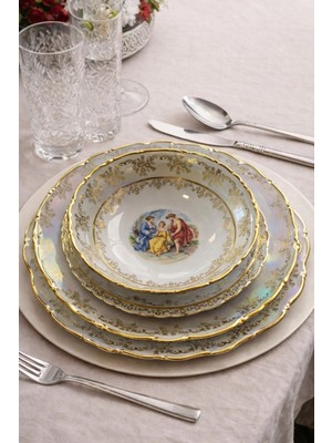 Thun Yemek Takımı Çekoslavak 77 Parça