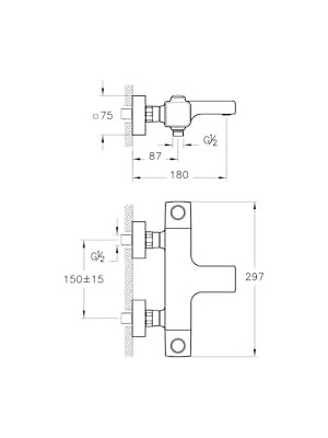 Uslucan Alışveriş Aquaheat A47159 Ss3 Banyo Bataryası, Krom