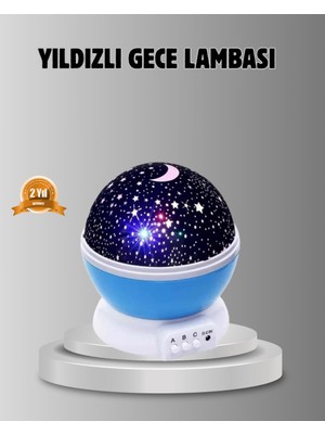 AyrStore Çocuk Gece Lambası 6 Modlu Renkli LED Enerji Tasarruflu Masal Işığı