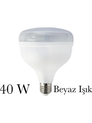 Mons Horoz Crystal 40W LED Ampul Troch Ampül 6400K Beyaz Işık Horoz Elektric