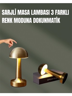 K-Yonlineticaret %100 Kademeli Ayarlanabilir Işık – USB Şarjlı Masa Lambası