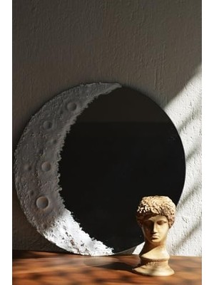 Uslucan Alışveriş Ay Desenli Krater Ayna