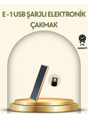 K-Yonlineticaret USB Şarjlı Alevsiz Elektronik Çakmak – Rüzgara Dayanıklı, Gazsız, Güvenli Kullanım