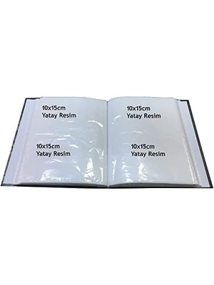 Uslucan Alışveriş 10 x 15 cm 200'LÜK Telefon Kulübesi Desenli Fotoğraf Albümü