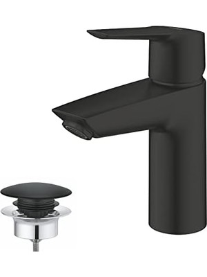 Uslucan Alışveriş Start Lavabo Bataryası, S-Boyut, Su Tasarruflu, Mat Siyah, 235512432