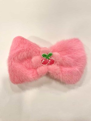 Marka Pembe Tüylü Fiyonk Toka