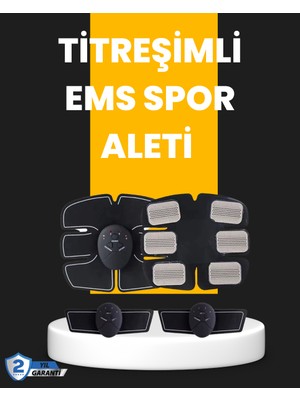 Karahanbey Titreşimli Ems Spor ve Fitness Cihazı Karın Kası Kol Bacak 2025 Model - Lisinya