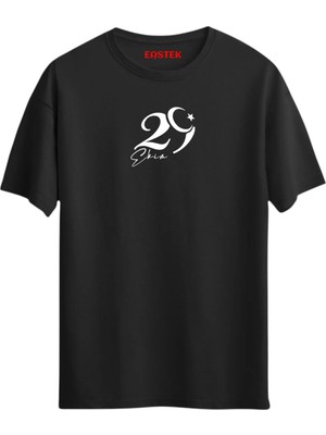Eastek 29 Ekim Cumhuriyet Bayramı Tasarım Baskılı T-Shirt, Erkek Tişört, Kadın Tişört, Unisex T-Shirt