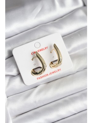 Epilons 14K Gold Renk Kaplama cm Kadın Küpe - TJ-BKP11424