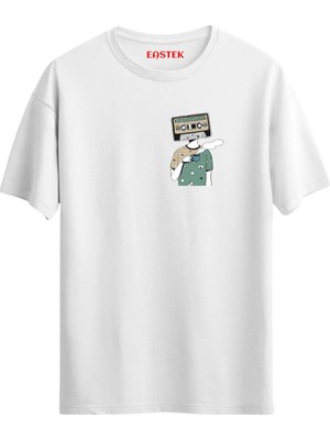 Eastek Morning Mixtape Minimal T-Shirt, Erkek Tişört, Kadın Tişört, Unisex T-Shirt