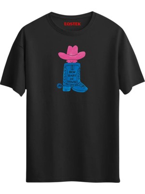 Eastek New Baby In Town Baskılı T-Shirt, Erkek Tişört, Kadın Tişört, Unisex T-Shirt