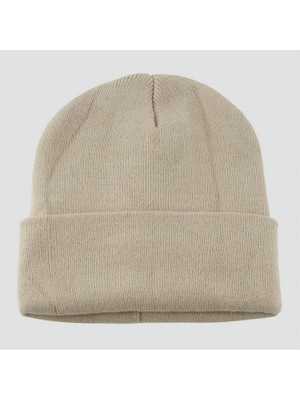 Zero Land Lvsqvr Çift Kat 1 Nci Kalite Renkli Bere (  Bere Eldiven ) - Açık Kahverengi