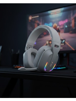 Teknodayım Düşük Gecikmeli Kablosuz Kulaklık Bluetooth 5.4 Açık Kulak Tasarım