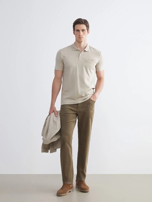 Lc Waikiki Yeni Sezon Standart Kalıp Kadife Erkek Chino Pantolon