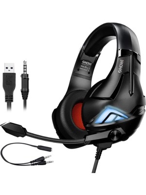 Epilons Xmowi R2 Mikrofonlu Rgb Kulaklılığı Gurultu Engelleyici KULAKLIK-(5775)