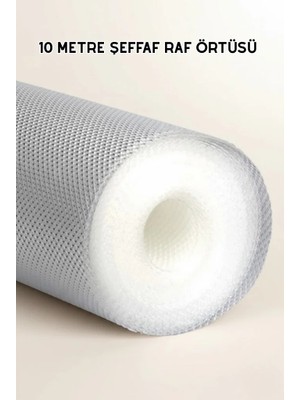 Starseven 10 Metre Silikon Tabanlı Şeffaf Çekmece Düzenleyici At