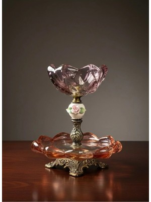 Kapitemonteli 2 Katlı Kristal Şekerlik