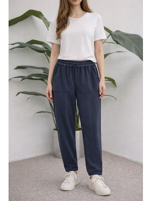 5625 Sentez Noir Kargo Cepli Pantolon