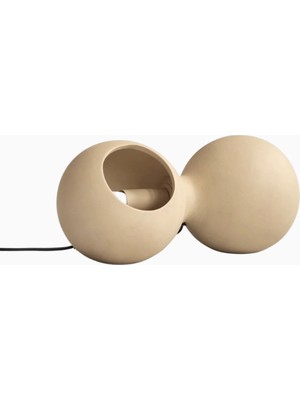 101 Copenhagen Le Deux Sand, Seramik Dekoratif Tasarım Masa Lambası