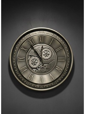 Çarklı Duvar Saati 60 cm