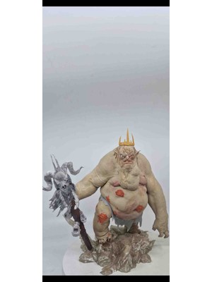 Hanart King Goblin 22CM Figür Kral Goblin Lord Of The Rings