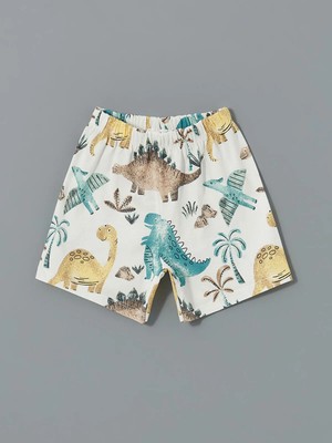 Lc Waikiki Yeni Sezon Dinozor Baskılı Erkek Bebek Pijama Alt
