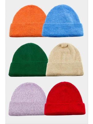 Zero Land Lvsqvr Renkli Triko Bere - Kırmızı