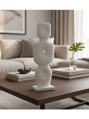 Mirsa Global Dekoratif Göbekli Tepe Biblo Polyester