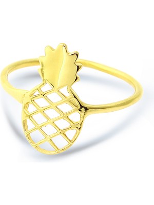 Kuyumcudükkanı Kuyumcudukkani Ananas YÜZÜK-10336-G