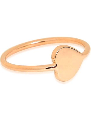 Kuyumcudükkanı Kuyumcudukkani Kalp Sembollu Trend YÜZÜK-10367-R