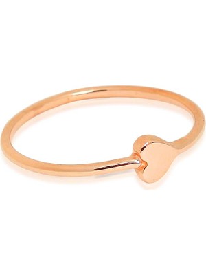 Kuyumcudükkanı Kuyumcudukkani Kalp Sembollu Trend YÜZÜK-10351-R