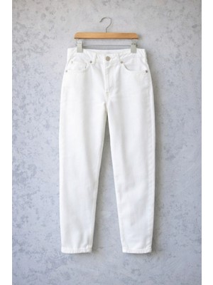 Gambocci Erkek Normal Bel Bilek Boy Kısa Paça Boyfriend Kot Jeans Pantolon