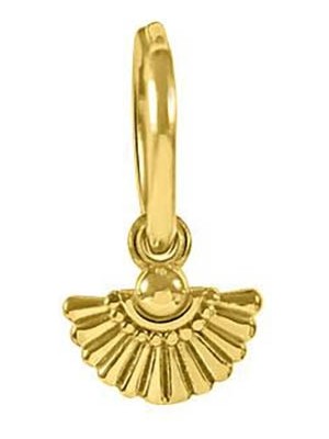 Kuyumcudükkanı Kuyumcudukkani Minik HALKA"YELPAZE"KÜPE-31210-G