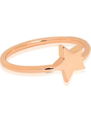 Kuyumcudükkanı Kuyumcudukkani Yıldız Sembollu Trend YÜZÜK-10369-R