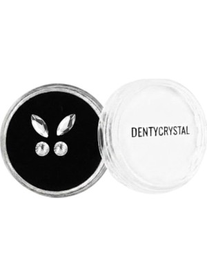 Generic Dentycrystal Diş Pırlantası Kelebek Desenli Beyaz (Avusturya Kristallerinden Oluşturulmuş Özel Set )