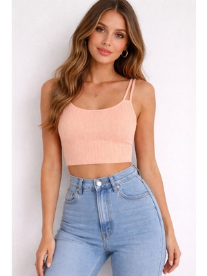 Somon Pedli Ipli Askılı Crop