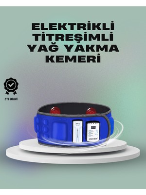 Karahanbey ve Masaj Için Mıknatıslı Elektrikli Titreşim Kemeri – 7.2W Güç - Lisinya