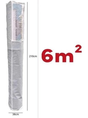 Emt Pazarlama® Pencereli Halı Hurcu Toz Geçirmez Sağlam Dayanıklı Hurç Organizer 4m²