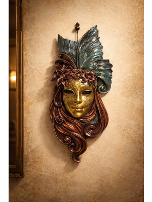 Dolce Kelebek Kanatlı Dekoratif Duvar Maskesi