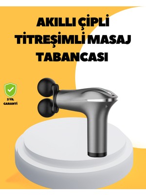 Karahanbey Şarjlı 4 Başlıklı Titreşimli Masaj Aleti Derin Kas Masajı Sporcu Destekli - Lisinya