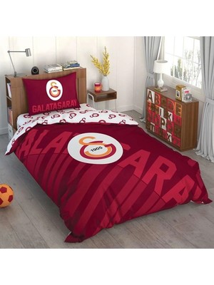 K-Yonlineticaret Taç Galatasaray Sportif Tek Kişilik Lisanslı Nevresim Takımı