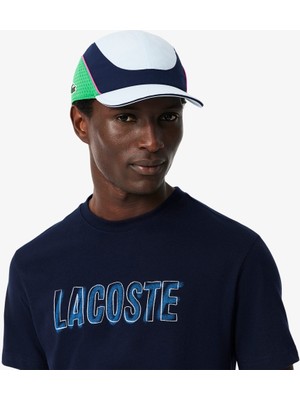 Lacoste Baskılı Regular Fit Bisiklet Yaka Basic T-Shirt