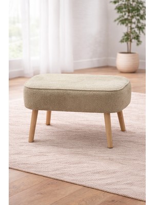 Ay Concept Napoli Puf Tabure Bench Sandalye Retro Ayak