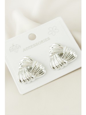 Osense Üçgen Plastik Küpe